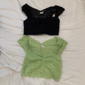 Free people scallop edge lace bralette
